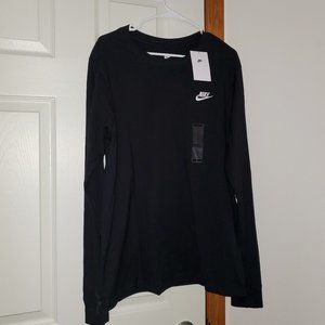 NIKE SPORTSWEAR MEN'S LONG-SLEEVE T-SHIRT  NEGRO